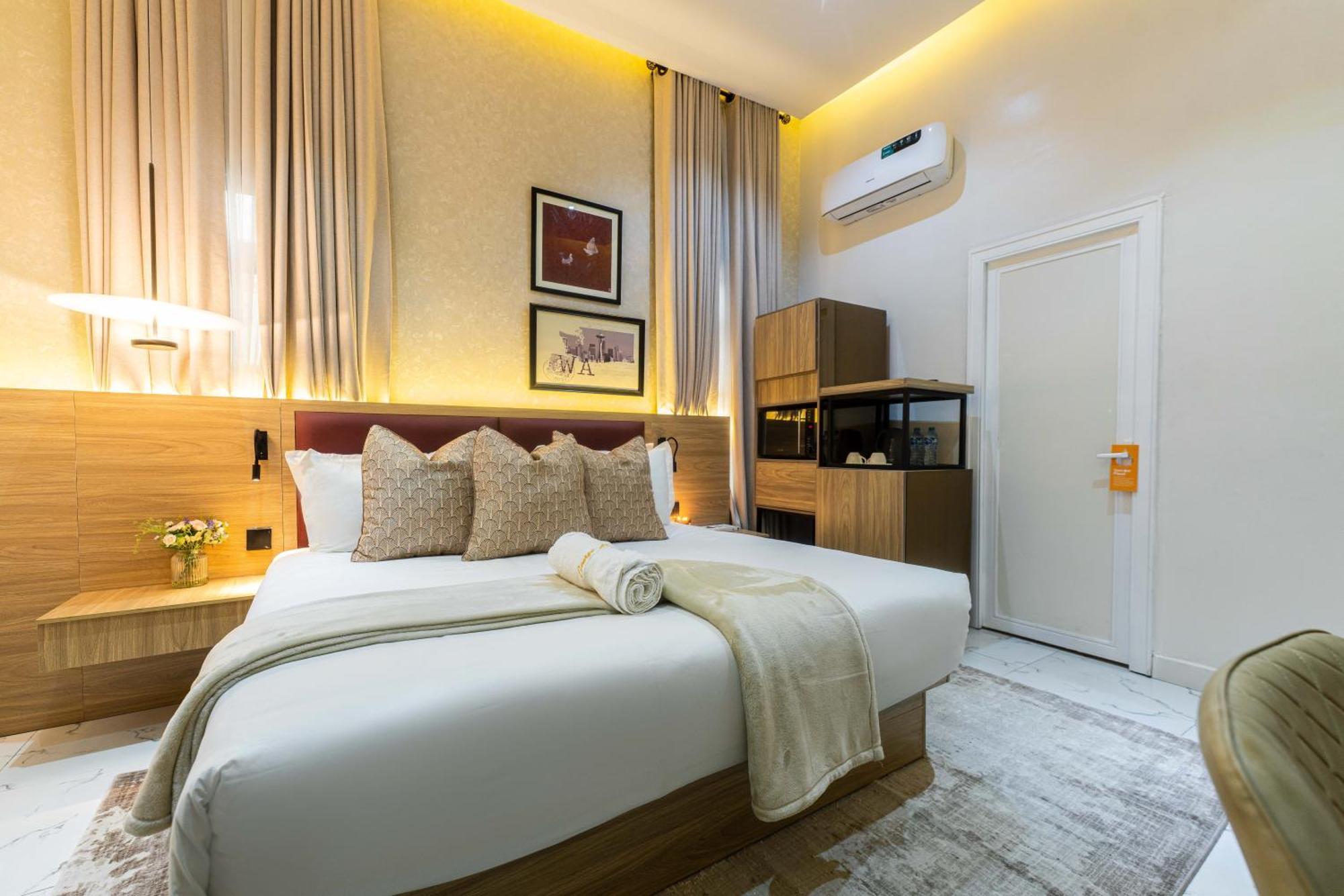 George Residence Ikoyi Lagos Rom bilde