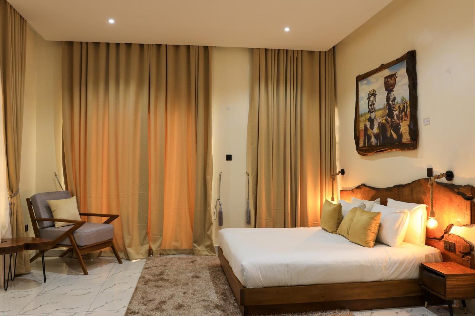George Residence Ikoyi Lagos Rom bilde