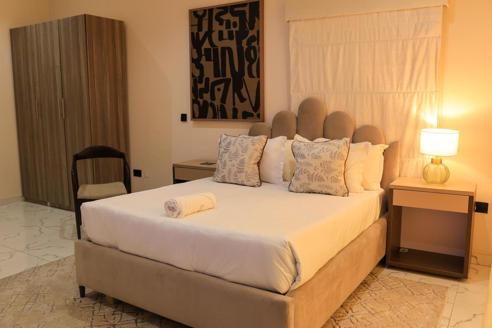 George Residence Ikoyi Lagos Rom bilde