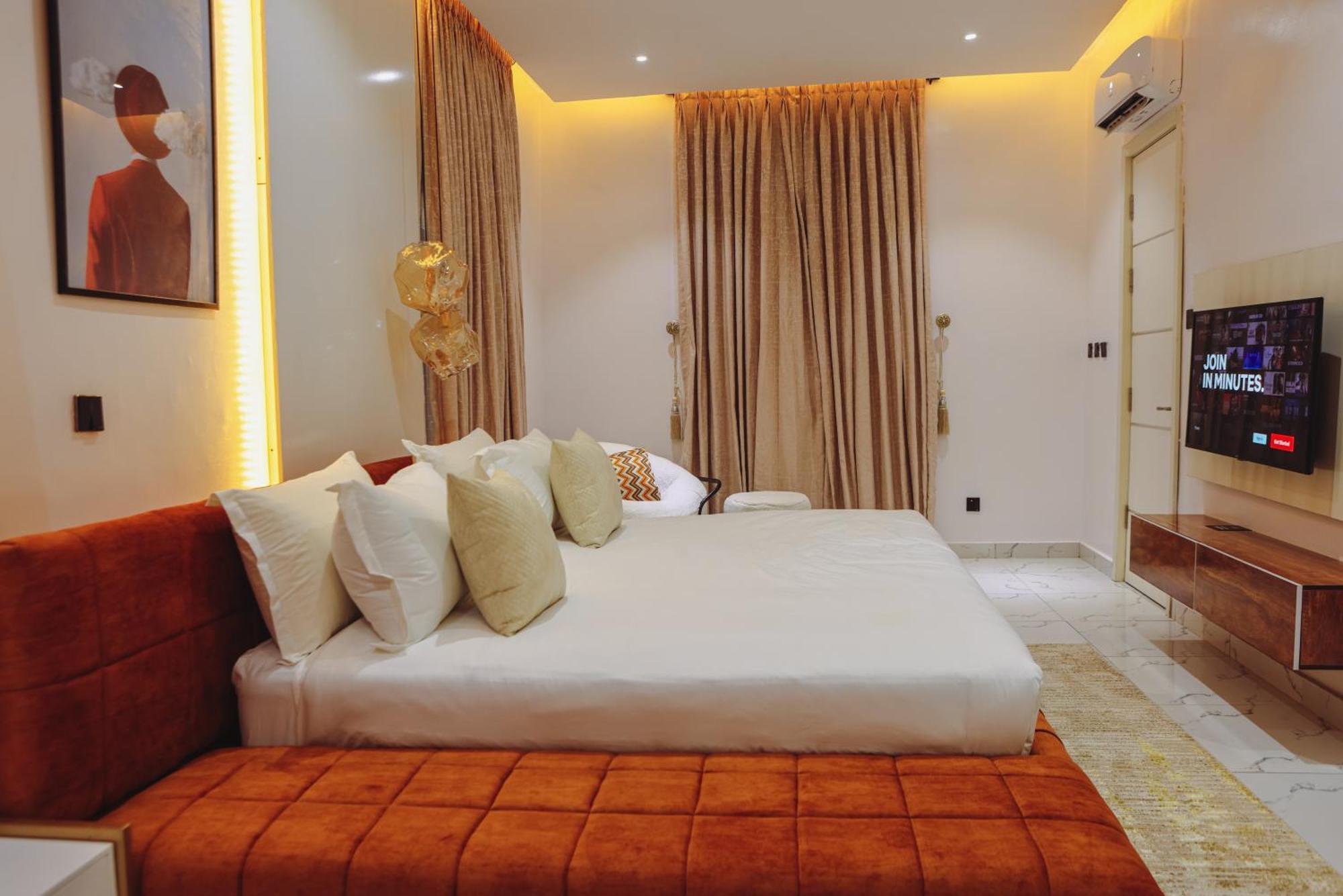 George Residence Ikoyi Lagos Rom bilde